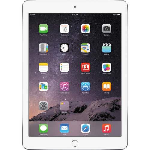 Apple iPad Air 2 128GB Wi-Fi + 4G LTE in Silver MH322LL/A