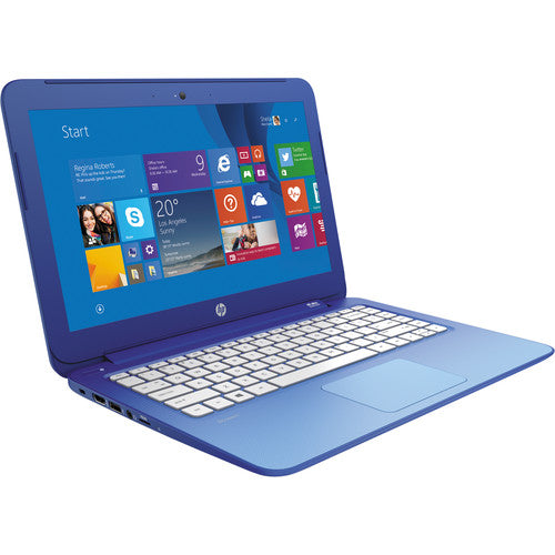 HP Stream 13.3" 13-c010nr Notebook Intel Celeron N2840 (2.16GHz) 2GB 32GB Intel HD Graphics Windows 8.1 - Blue