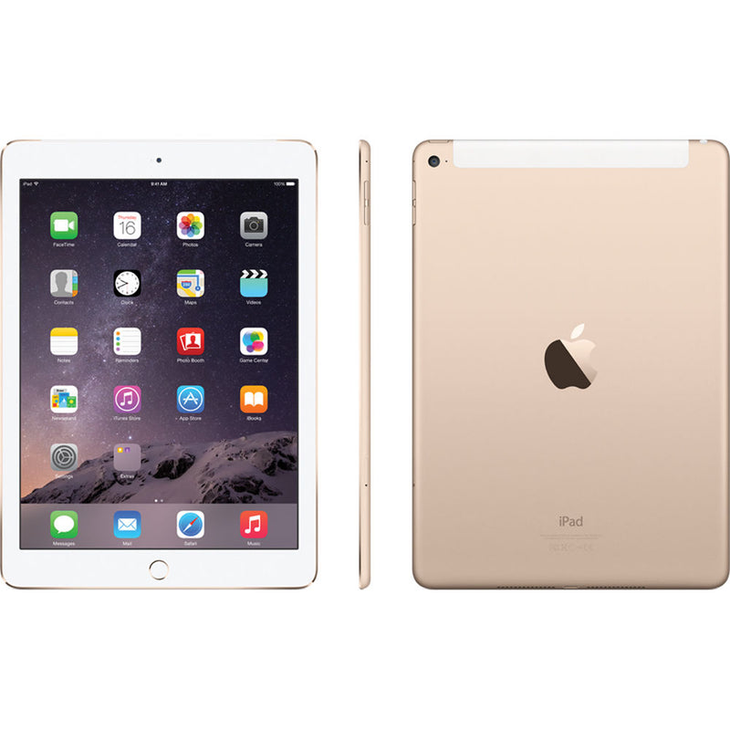 Apple iPad Air 2 9.7 Inch Retina Display 16GB with Wi-Fi in Gold MNV72LL/A