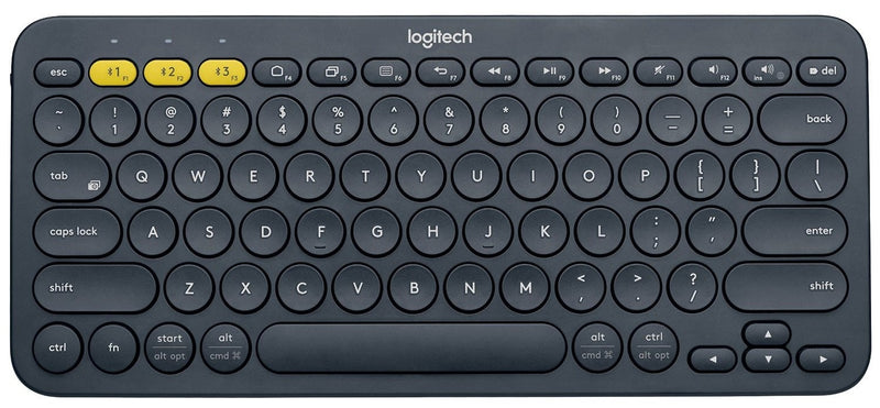 Logitech K380 79-Key Multi-Device Bluetooth v3.0 Keyboard (Gray)