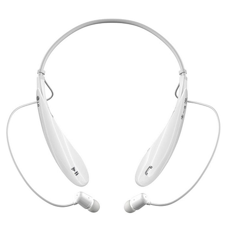 LG TONE HBS-800 ULTRA Rechargeable Bluetooth Stereo Headset in White