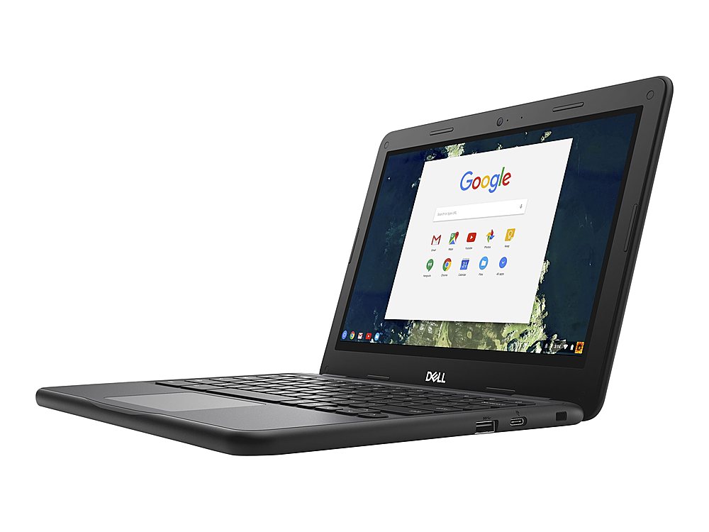 Dell Chromebook 11 5190 11.6" 4GB 16GB SSD Celeron® N3350 Chrome OS, Black