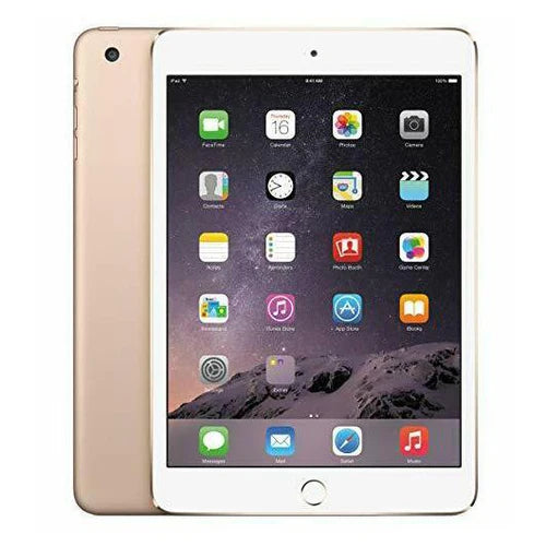 Apple iPad Mini 3 7.9" 64GB + Cellular (Gold)
