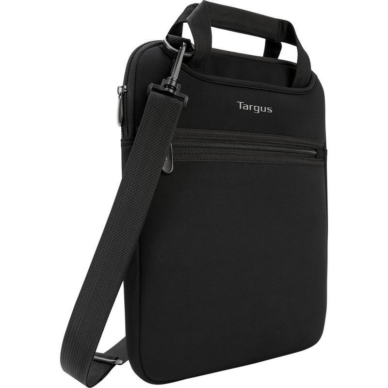 Targus Vertical Slipcase for 12-Inch Laptops with Hideaway Handles in Black