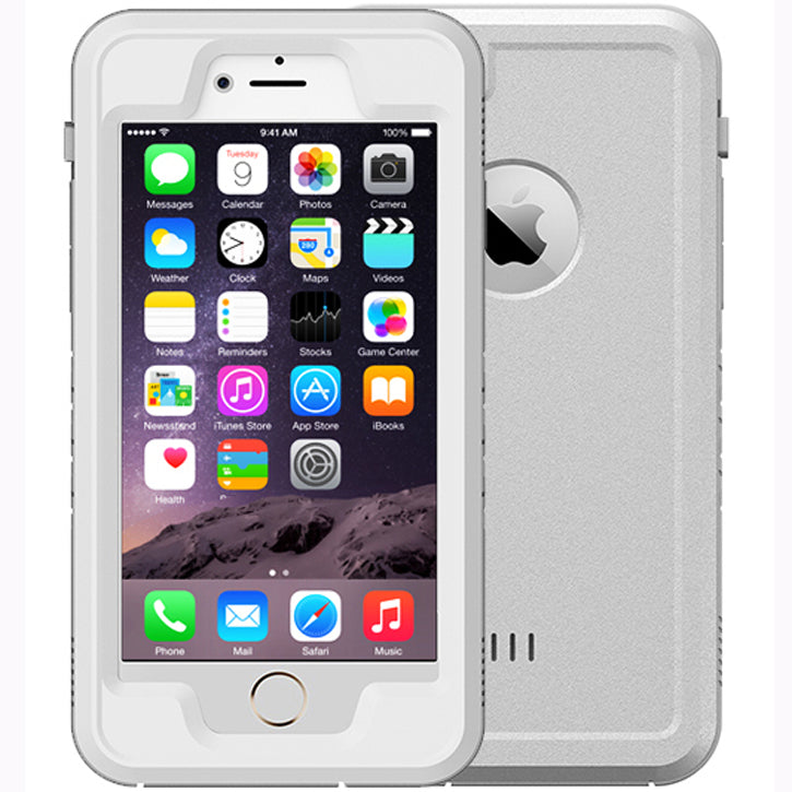 Urge Basics Waterproof Case for Apple iPhone 6Plus/6SPlus in White