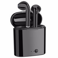 iTD Gear Wireless Bluetooth In-Ear Stereo Earbuds with Mic w/ Charging Station in Black