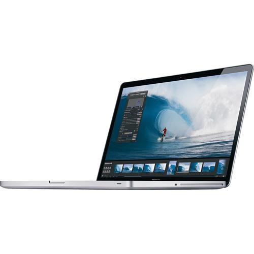 Apple MacBook Pro 17" Core 2 Duo 2.8GHz 4GB 500GB SSD in Silver MC226LL/A