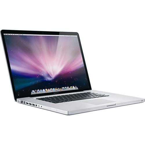 Apple MacBook Pro 17" Core 2 Duo 2.8GHz 4GB 500GB SSD in Silver MC226LL/A
