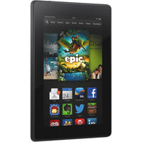 Amazon Fire Tablet w/Alexa 7" HD Display, Dolby Audio, Dual-Band Wi-Fi, 16GB or 32GB in Black