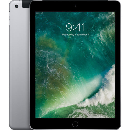 Apple iPad with WiFi + Cellular 32GB 2017 Model in Space Gray MP242LL/A