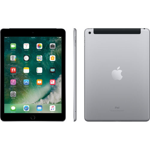 Apple iPad with WiFi + Cellular 32GB 2017 Model in Space Gray MP242LL/A