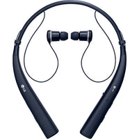 LG Tone Pro HBS-770 Wireless Stereo Headset w/Microphone & Retractable Earbuds in Blue
