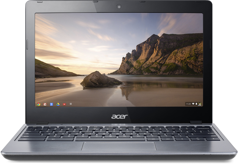 Acer C720-2802 11.6" Chromebook Intel Celeron 1.40 GHz 2GB 16GB SSD Chrome OS