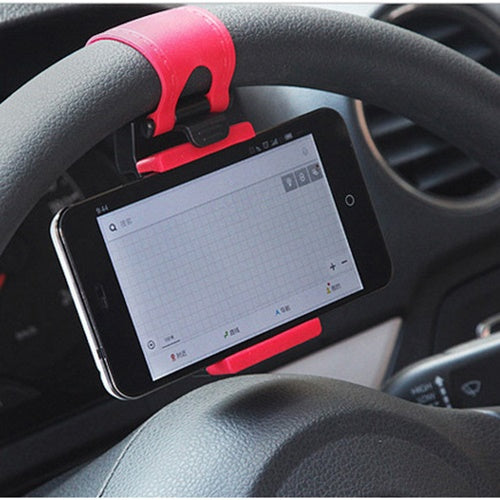 iTD Gear Universal Steering Wheel Cell Phone Car Mount Holder