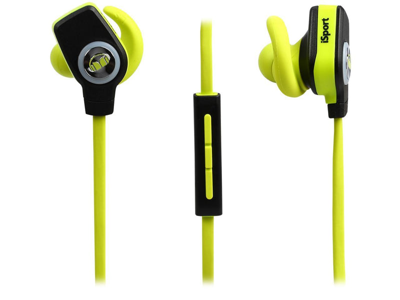 Monster Cable iSport SuperSlim Bluetooth In-Ear Headphones with Mic Sweat-Proof