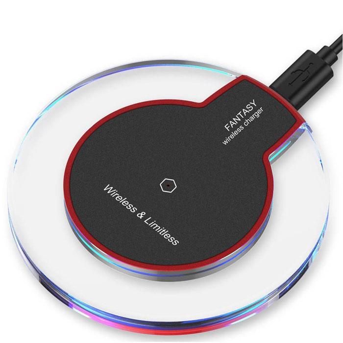 Crystal Qi Wireless Charging Pad for iPhone & Android