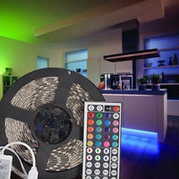 Flexible RGB LED Multi-colored Strip Light (16FT)