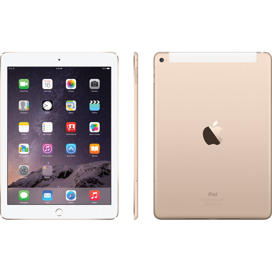 Apple iPad Air 2 9.7 Inch Retina Display 16GB with Wi-Fi in Gold