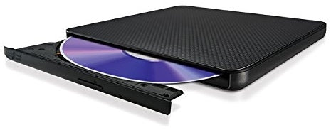 LG SP80NB60 8x DVD±RW DL USB 2.0 Ultra-Slim External Drive w/M-DISC Support (Black)