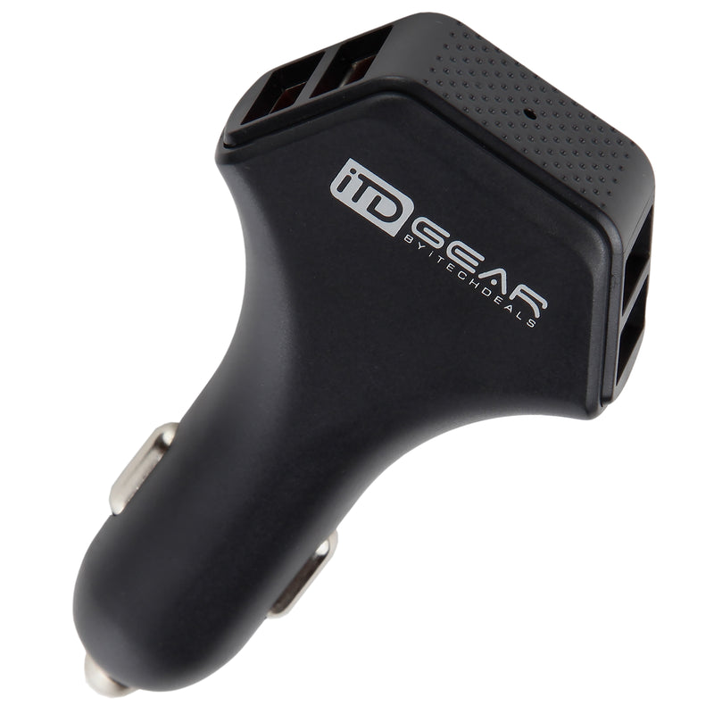 iTD Gear 4-Port FAST USB Car Charger (50W)