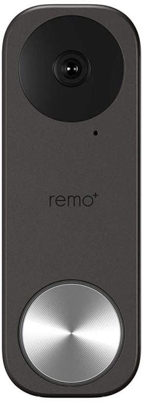 Remo+ RemoBell S WiFi HD Video Doorbell w/Motion Sensor, 2-Way Talk & Alexa