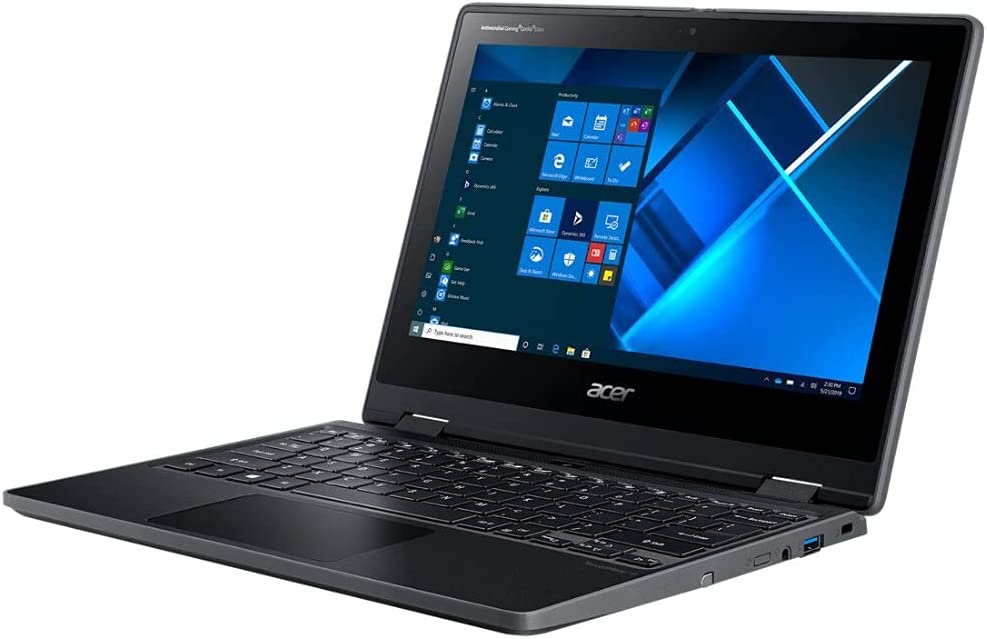 Acer TravelMate Touch Laptop, Intel Celeron 4GB/64GB eMMC Windows 10 Pro