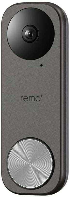 Remo+ RemoBell S WiFi HD Video Doorbell w/Motion Sensor, 2-Way Talk & Alexa