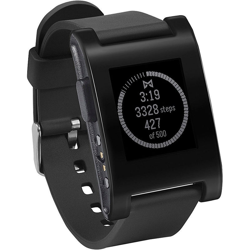 Pebble Classic Smart Watch for iPhone and Android Devices in Black