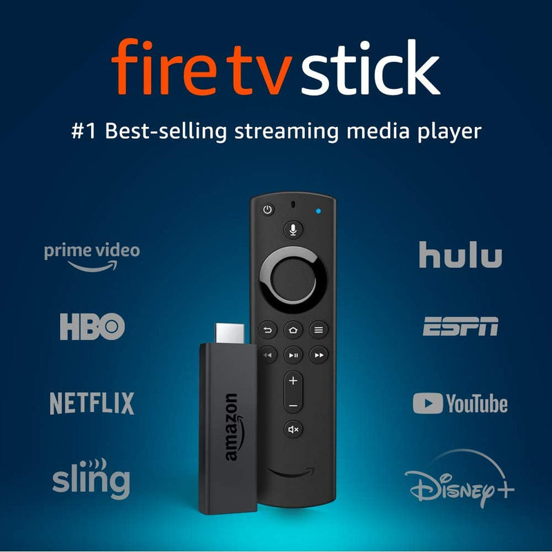 Amazon Fire TV Stick 4K Streaming Media Player with Alexa Voice Remote (3rd Gen) - Black