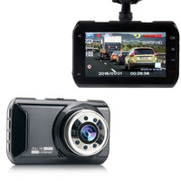 160° Wide Angle DashCam Full HD 1080p, WDR & Night Vision With 3" LCD