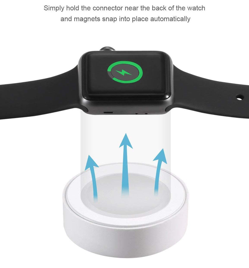 Apple Watch Magnetic Charging Cable USB Charger Dock Compatible with iWatch Series 4/3/2/1