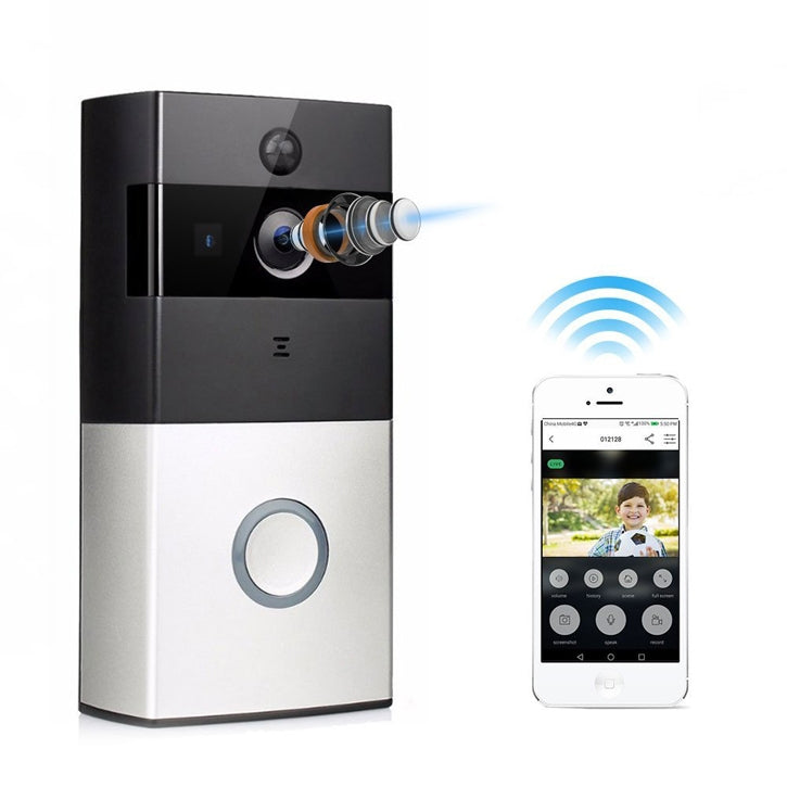 iTD Gear WiFi Smart Home Video Doorbell Security Camera w/Two Way Audio