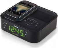 Acoustic Research Clock Radio with Soundflow Wireless Audio Speaker and USB Charging