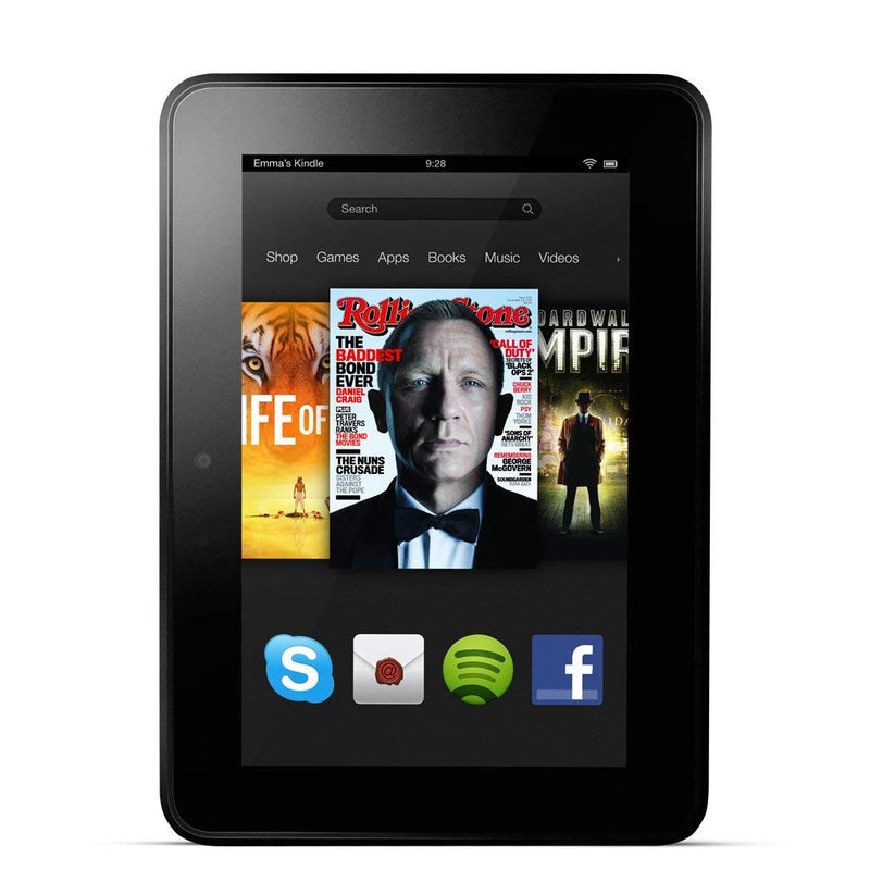 Amazon Fire Tablet w/Alexa 7" HD Display, Dolby Audio, Dual-Band Wi-Fi, 16GB or 32GB in Black