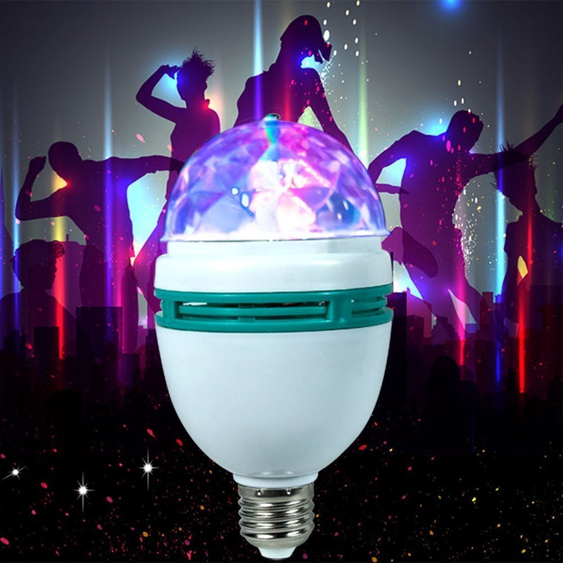 Rotating LED Strobe Party Light Bulb Disco Lighting