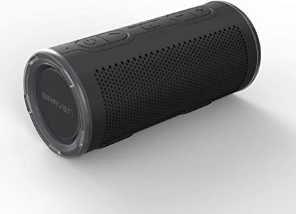 Braven - STRYDE 360 Waterproof Bluetooth Speaker - Black
