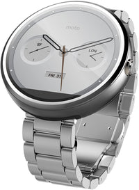 Motorola Moto 360 Smartwatch for Android - Stainless Steel