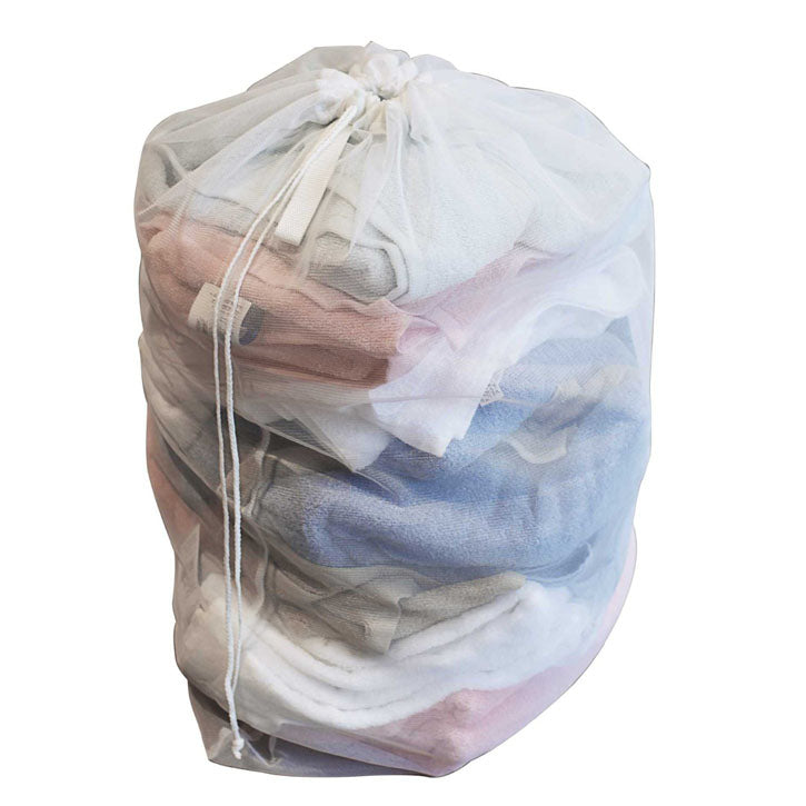 Samsonite S2073LNBG Mesh Drawing Laundry Bag in White