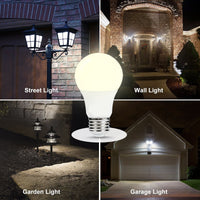 Smart LED Dusk to Dawn Sensor Auto On/Off Energy Saving Light Bulb
