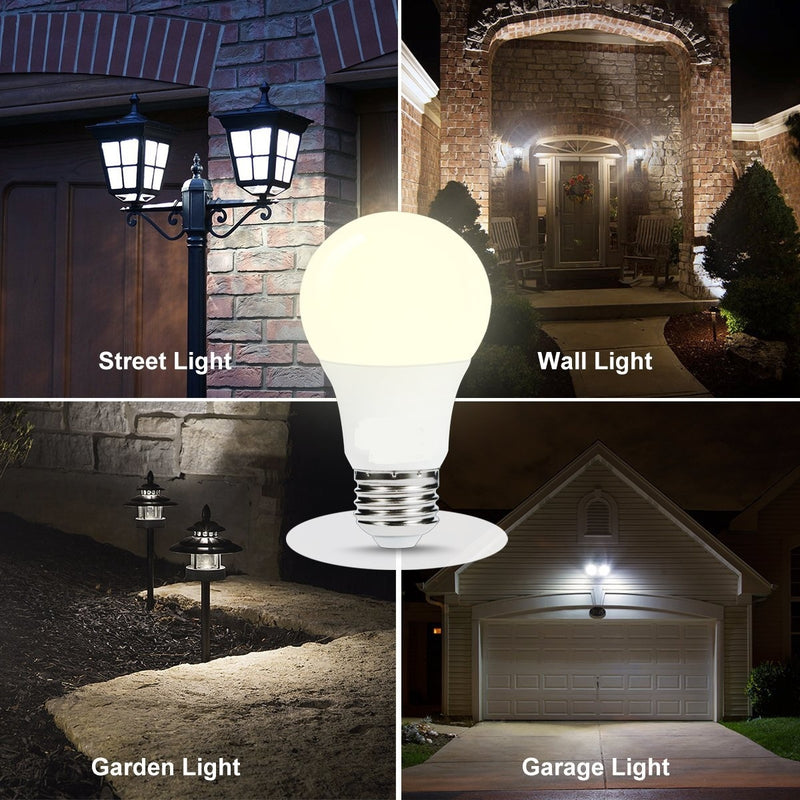 Smart LED Dusk to Dawn Sensor Auto On/Off Energy Saving Light Bulb