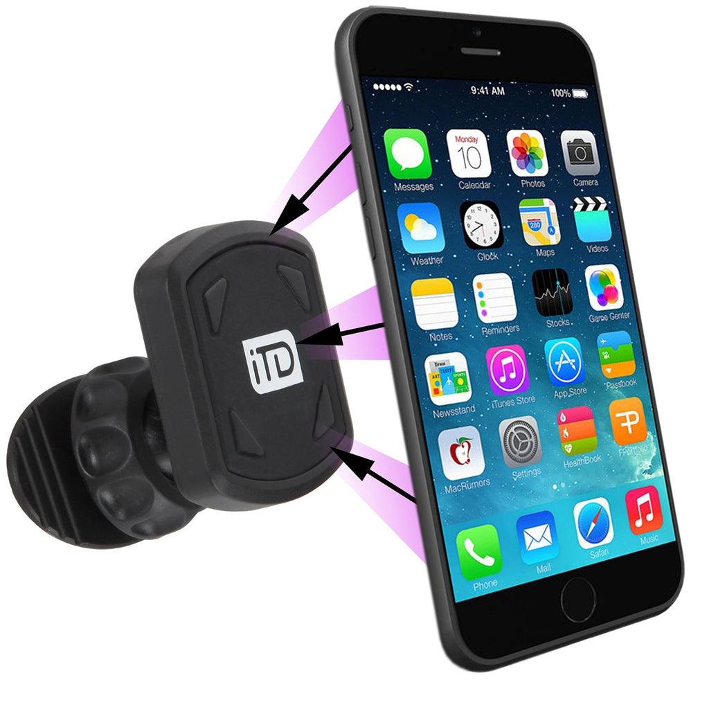 iTD Gear Magnetic Easy Connect Smartphone Mount (Super Sturdy & Durable)