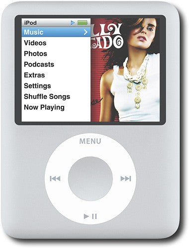 Apple iPod Nano 3rd Generation 4GB  - Silver (MA978LL/A)