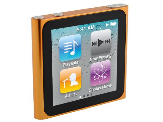iPod Nano 6th Gen 1.54" Multi Touch Display 8GB in Assorted Colors