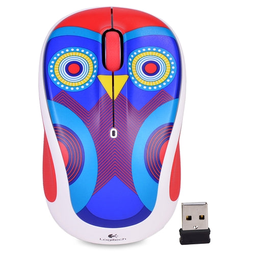 Logitech M325c 3-Button Wireless USB Optical Scroll Mouse w/Tilt Wheel Technology & Nano Transceiver