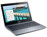 Acer C720-2103 Celeron 2955U Dual-Core 1.4GHz 2GB 16GB SSD 11.6" LED Chromebook