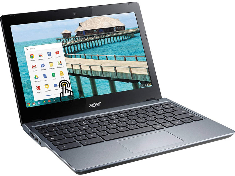 Acer Dual-Core 4GB/16GB SSD 11.6" LED Touchscreen Chromebook C720P-2625