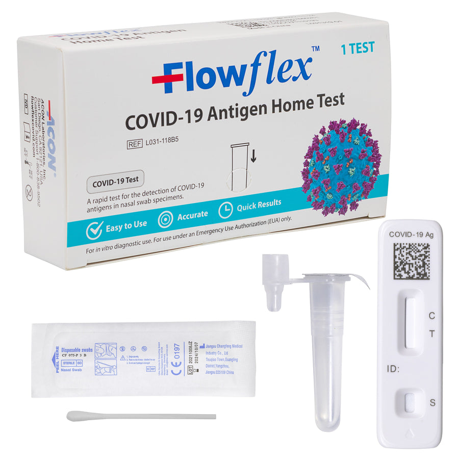 FlowFlex COVID-19 Antigen Home Test - SHIPS IN 24 HOURS