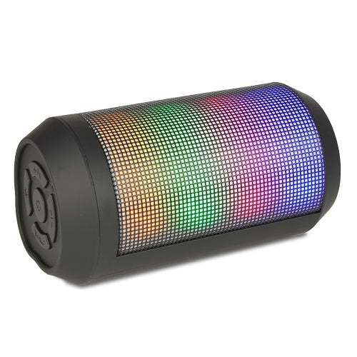 Craig CMA3611 Color-Changing Portable Bluetooth Speaker w/3.5mm Aux Jack (Black)