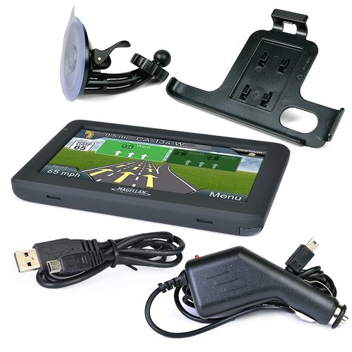 Magellan RoadMate 5635T-LM 5.0" Touchscreen Portable GPS System w/North American Maps & Lifetime Map Updates/Traffic