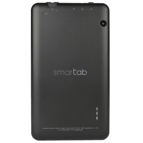 Smartab ST7150 Quad-Core 1.2GHz 1GB 16GB 7" Touchscreen IPS Tablet Android 8.1 Go w/Dual Cams & BT (Black)